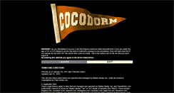 Desktop Screenshot of cocodorm.com